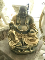 Buddha Figur lachender  dicker  Happy Buddha XL antik...
