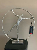 Colmore Skulptur  Kreis Circle Alu Silber Figur Deko...