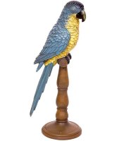  Figur  Vogel Papagei auf st&auml;nder Shabby styl...