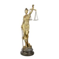 Justitia Justizia Statue Gerechtigkeit Figur Skulptur...