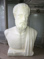 Hippokrates von Kos B&uuml;ste Figur Griechischer Arzt...