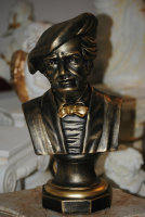 Wagner Richard B&uuml;ste Statue Figur Deutscher Komponist Dichter  Musiker 2029-110