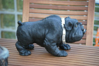  Bulldogge Hund Figur Hunde L40 cm Tier Wachhund Garten...
