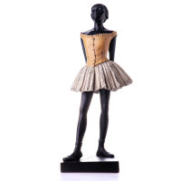 Ballerina nach Rodin handbemalte Polyresinfigur H 40 cm