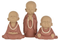 Buddha M&ouml;nch mit Kette Zen Figur Edel Trendig Edel...